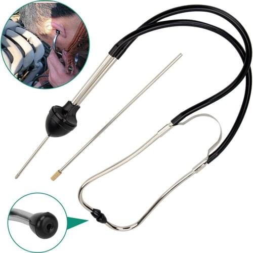 LEEPEE Engine Analyzer Mechanics Cylinder Stethoscope Auto Engine Hearing Tool Car Engine Block Diagnostic Tool Anti-shocked