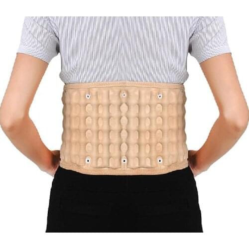 Summer breathable waist protection belt waist lumbar disc inflatable lumbar traction