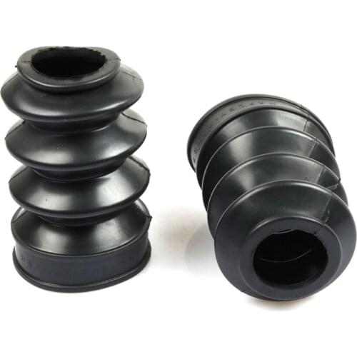 A Pair Motorcycle Off-road Front Fork Dirt Dust Cover Gaiters Rubber Boots Absorber Protective Sleeve Accessories For Harley