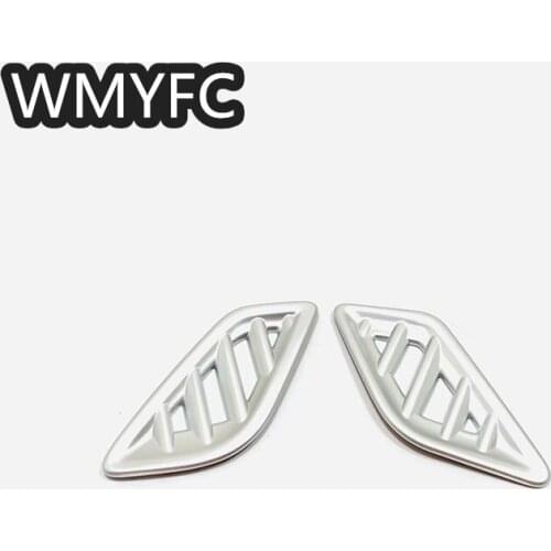 Car Front Console Air Condition Vent Outlet Cover Trim 2pcs For Nissan Rogue X-Trail Xtrail T33 2021 2022