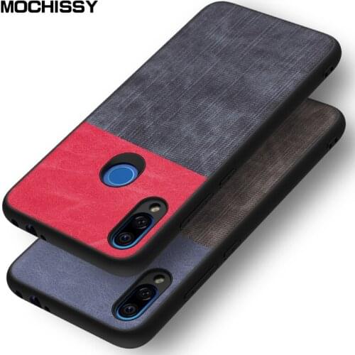 For Redmi Note 7 Pro Phone Case Denim Cloth Silicone Soft Edge Shockproof Cover For Xiaomi Mi 9T Redmi K20 Note 5 6 7 Pro Plus