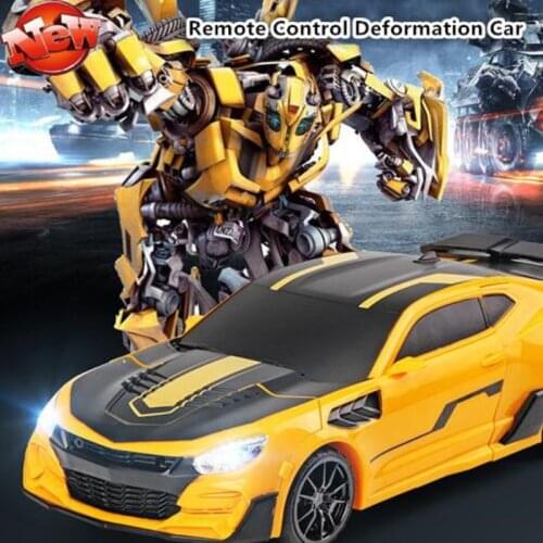 Robot Induction Remote Control Deformation Concept Car 1:12 2.4G RC 25Minutes Simulation Model Dancing Music Children Sports Car
