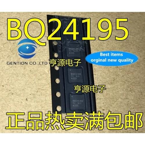 10PCS BQ24195 BQ24195RGER QFN24 battery management are of good quality can play in stock 100% new and original