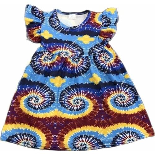 2021 New Design Wholesale Baby Girls Pearl Dress Cute Flower Pattern Princess Beautiful Dress