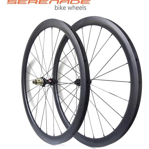 38mm Depth 25mm Width Clincher 700c 6 Bolt Disc Wheels Carbon Road Bike Disk Wheelset Thru Axle Novatec D411sb-d412sb Hubs
