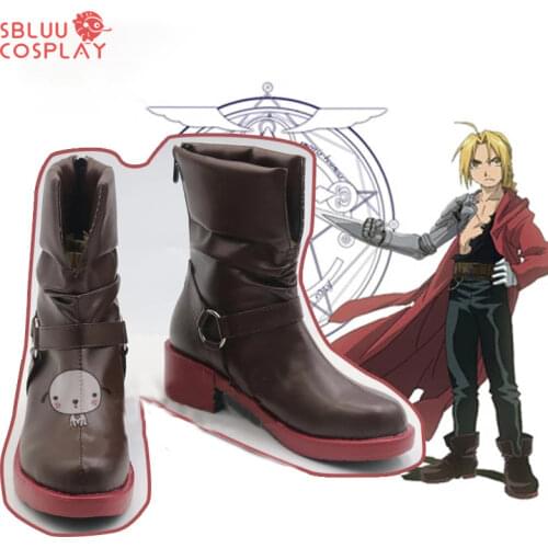 Fullmetal Alchemist Cosplay Roy Mustang Cosplay Boots shoes black