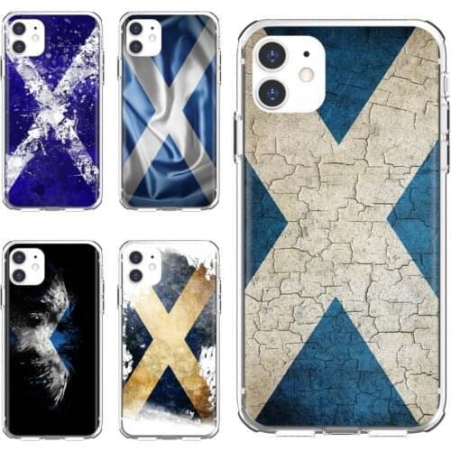 For Huawei Mate 20 30 40 7 8 9 10 Lite Pro P Smart 2018 2019 Plus G7 G8 Case Scotland-Grungy-Flag-National