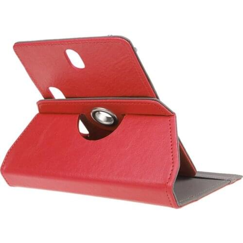 Myslc 360 Degree Rotating Cover for Denver TAQ-70283K/TAQ-70282K/TAQ-70312/TAQ-70283 7 Inch Tablet PU Leather Protective Case