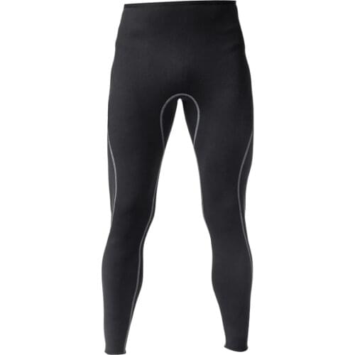 S/M/L/XL Men Black Wetsuit Pants Stretch Neoprene Snorkeling Scuba Surf Canoe Diving Swimming Spearfishing Long Pants Trousers