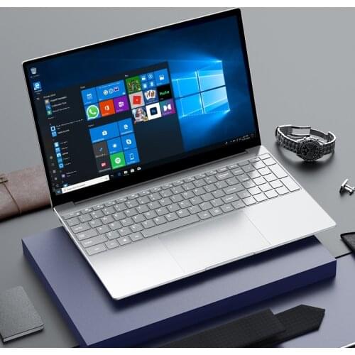 Russia Sent Intel Celeron J4125 15.6 inch Windows 10 Pro 1920*1080 Cheap Laptop 8GB RAM 128GB/256GB/512GB/1TB SSD HDMI Notebook