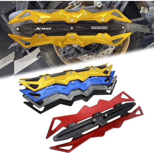Latest For XMAX 125 XMAX 250 XMAX 300 XMAX 400 2020 SEMSPEED CNC Motorcycle Exhaust Pipe Frame Sliders Guard Falling Protection