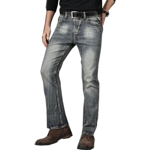 2021 new mens jeans nostalgic retro denim trousers mens designer classic jeans