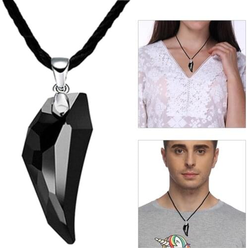 Hot Wolf Teeth Domineering High Quality Rope Chain Unisex Men Women Short Necklace Couple Necklace