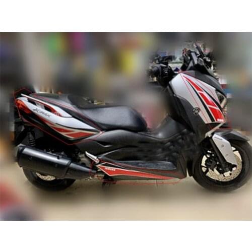 Motorcycle Headlight Fairing Stickers Decals Emblems For YAMAHA XMAX300