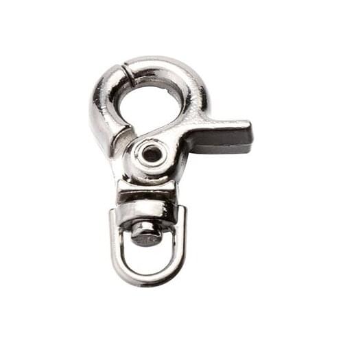 PARETO 20.5mm Small swivel snap hook key rings 100Pcs PK22
