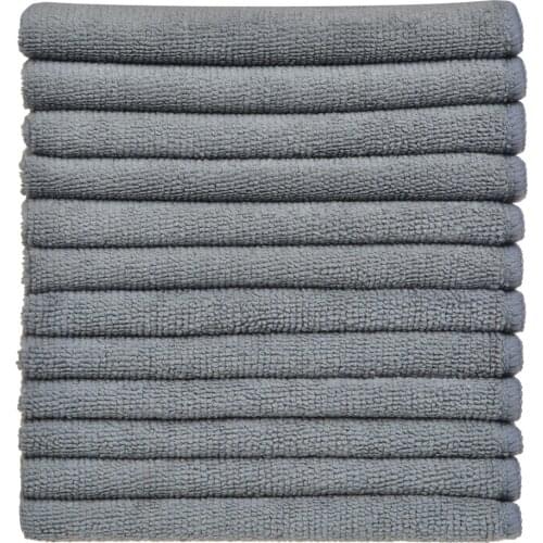 Sinland Microfiber Cleaning Cloth Dish Cloths Microfibre Glass Window Cloth Dust Rags Supplier For The Kitchen 9PCS 40cmx60cm