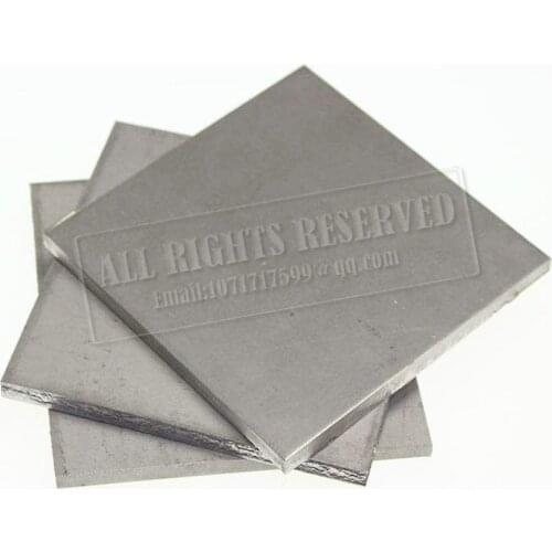 Titanium Sheet Titanium Block Titanium Alloy Foil Titanium Plate 1mm 3mm 4mm 5mm 200mm Square Titanium Plate