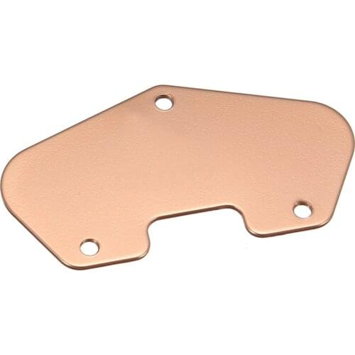 Iron Electric Guitar Pickup Baseplate for Tele Strat Copper Clad