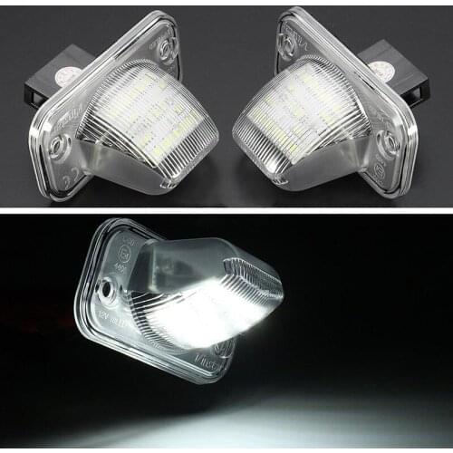 2pcs/set 18LED Error Free License Plate Light For V-W T4 Transporter 1990-2003