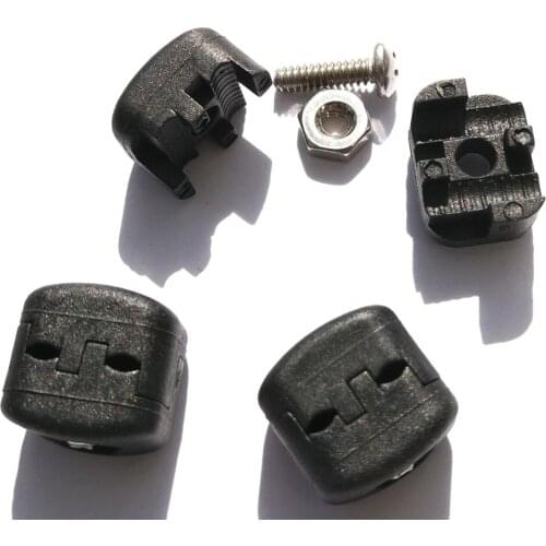 3pcs Compound Bow Buckle Drop Away Arrow Rest Clip Fasten Clip Archery AccessoryPlastic Black Fastener Outdoor Hunting Shooting