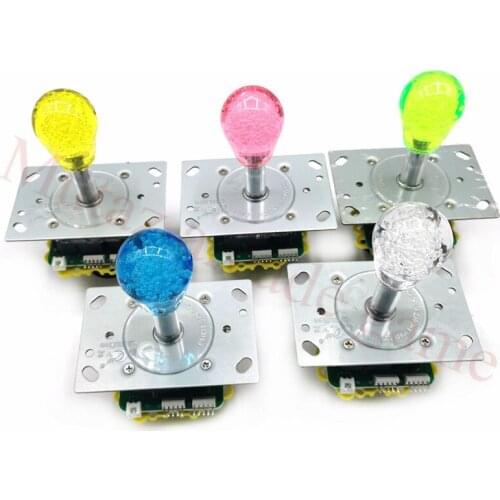 4 Way/8Way Illuminated Arcade Joystick Deluxe version Arcade Joystick Fighting Stick For All Arcade Game Machines