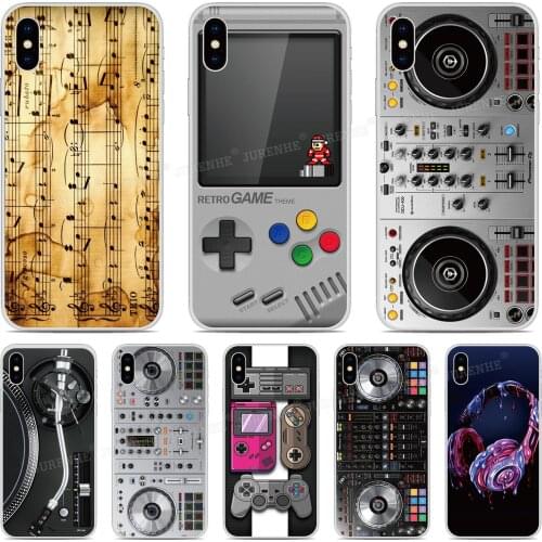 Tpu Soft Silicone DJ Mixer Turntables Cover Cases For Blackview A80 A60 BV9600 BV6300 Pro Phone Case Back Protective Cover