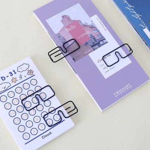 Black Glasses Modeling Paper Clip Stationery Bookmark Paper Clip Shool Clipe De Papel Clipes De Papel Cute Clip Planner Clips