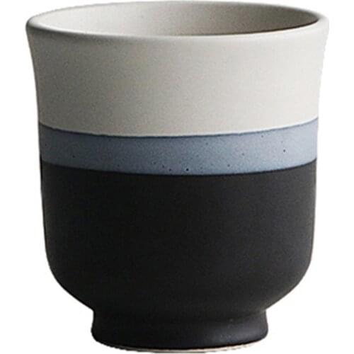 Ceramic Coarse Pottery Tea Mug Drinkware Home Decor Tea Bowl Master Cup 250ml Japanese Coffee Milk Tea Cups Teaware