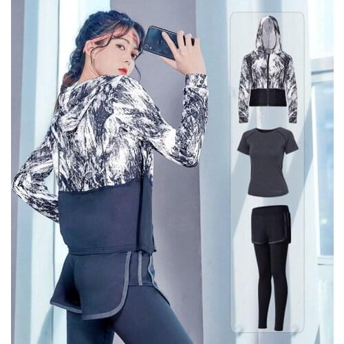 Two Piece Set Women Yoga Yoga Womens Running Summer Sports Conjuntos De Mujer Ensemble Femme