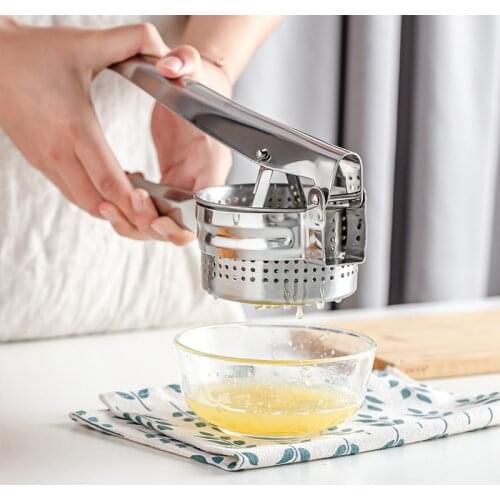 Stainless Steel Potato Masher Vegetable Ricer Fruit Juicer Baby Food Maker Kitchen Food Process Strainer Cooking Tools