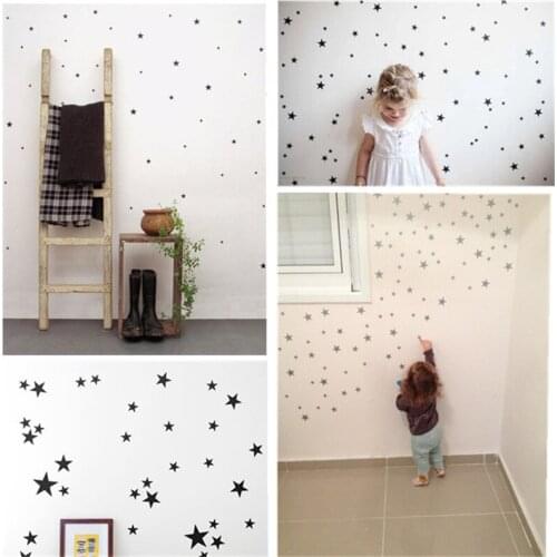 Wallpaper Wall Stickers Stars Pattern Vinyl Art Decals Nursery Room Removable Decoration Wall Stickers Kids Rooms Home Decor