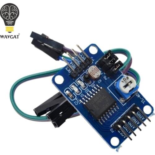 WAVGAT PCF8591 AD / DA Conversion of to Digital /Digital-to- Converter Module Temperature Illumination