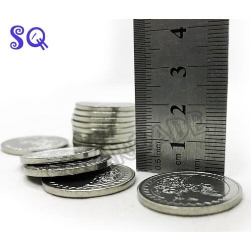 Amusement custom arcade game token coin custom metal tokens wholesale and spare parts of game machines token coins tickets