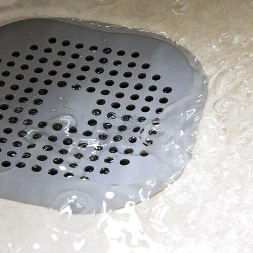 Hair Catchers Silicone Sink Drain Strainer Shower Bathtub Floor Filter Water Stopper Rubber Kitchen Bathroom Deodorant