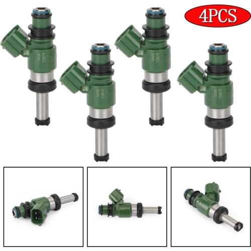 Artudatech 4pcs Fuel Injectors 3B4-13761-00-00 For YAMAHA Grizzly YZ450F 450 550 700