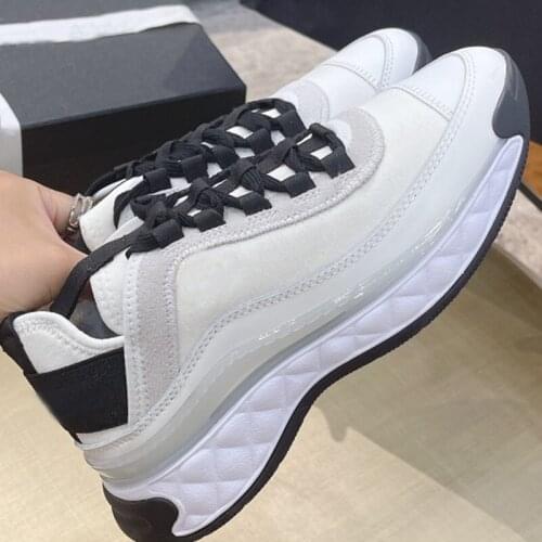Pointed Toe Thick-Soled Increased Flat Shoes Comfortable Casual Sports Running Shoes Wild Net Celebrity INS Trendy Womens Shoes