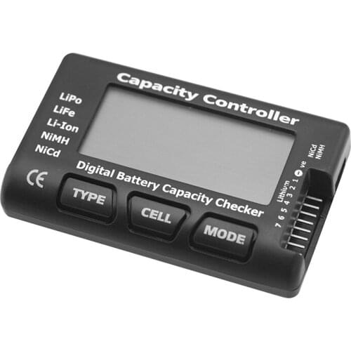 Universal RC CellMeter-7 Battery Capacity Checker For LiPo LiFe Li-ion Nicd NiMH Battery Voltage Tester Checking