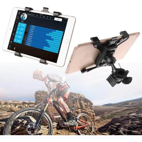 Bicycle Mini Tablet Holder Universal Adjustable Mount Bike Bracket For 7in-11in