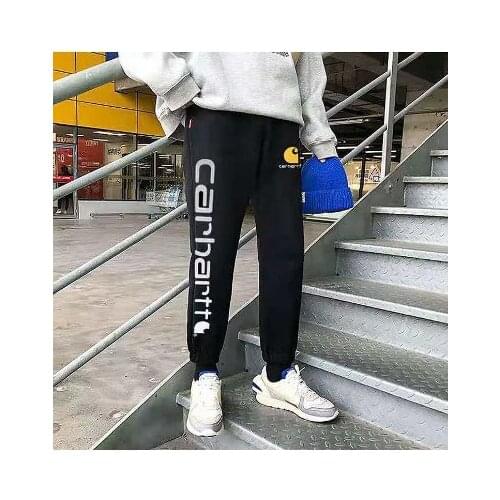2021 Spring And Autumn Mens European Street Fashion Brand New Printing Logo Men And Women Hip-hop Casual Sports Pants