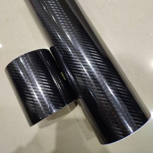 5D 6D 30*150cm 30*300cm Carbon Fiber Vinyl Wrap Film Car Wrapping Foil Console Computer Laptop Skin Phone Cover Motorcycle