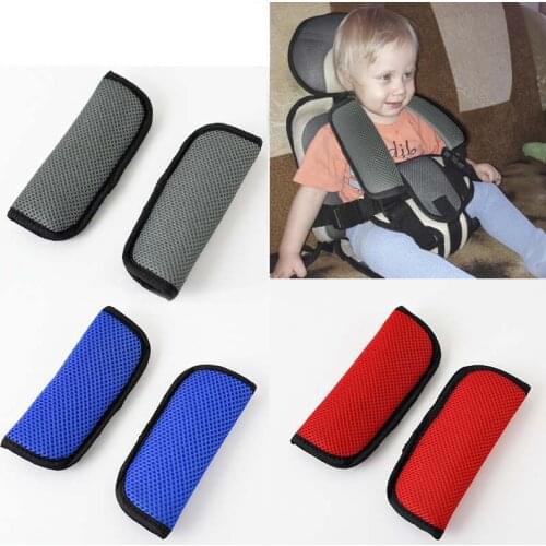 1 Pair Baby Infant Stroller Cushion Car Seat Vehicle Safety Shoulder Strap Cover Pad Strap Pad Safety Seat Belt Shoulder