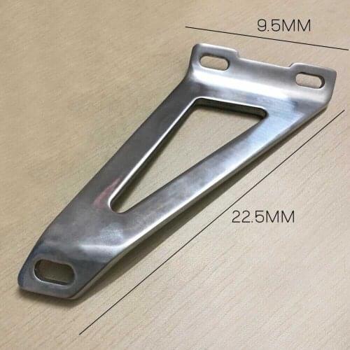 1pcs Exhaust 2001 Hanger 2002 2003 22.5*9.5cm 600/750 Brackets Chrome For