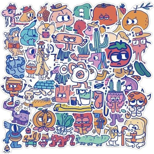 10/30/50PCS Abstract Mixed Graffiti Sticker Laptop Guitar Luggage Fridge Phone Office Car Bike Waterproof Sticker Decal Kid Toy