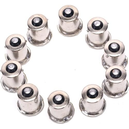 10Pcs Cob P21w Led 12SMD 1156 BA15S 12V Bulb RV Trailer Auto Car Lamp Light