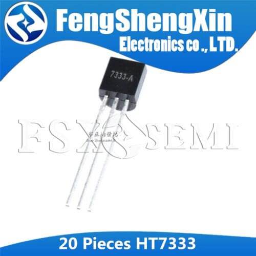 20pcs/lot HT7333 7333-A TO-92 HT7333A-1 HT7333-1 HT7333-A 7333A-1 Low Power Consumption LDO