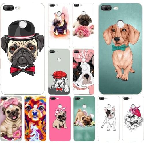 276FG Pug Bunny Cat Princess French Bulldog gift Soft Silicone Tpu Cover phone Case for huawei Honor 9 10 20 Lite Pro
