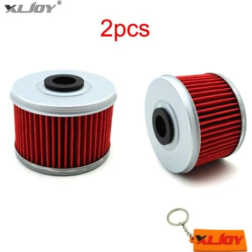 2x Oil Filter For Honda TRX200D TRX300 TRX350 TRX500FM TRX400X TRX420TM TRX400EX XL125V TRX300EX TRX450S TRX300X ATC250SX