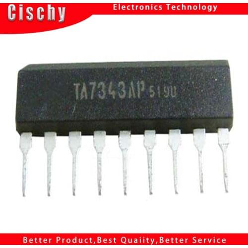 1pcs/lot TA7343AP TA7343 ZIP-9 In Stock