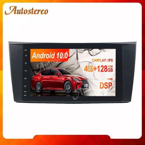 Android 9.0 8 Core Car No DVD Player GPS Map Navigation For Benz W211/W219/W463 2002-2009 Stereo Head Unit Multimedia Player DSP