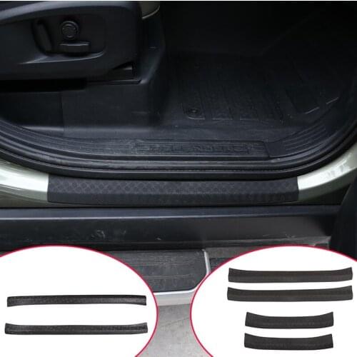 Car threshold Trim for Land Rover Defender 90 110 2020-2022 ABS Car Door Sill Protector Plate Cover Trim Stickers Car Decoration